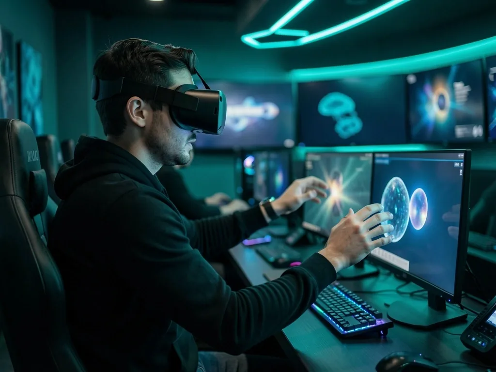 Estación de trabajo para proyectos de realidad aumentada y virtual