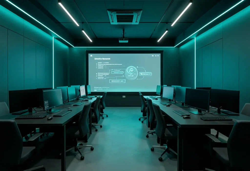 Sala de proyección y demostración