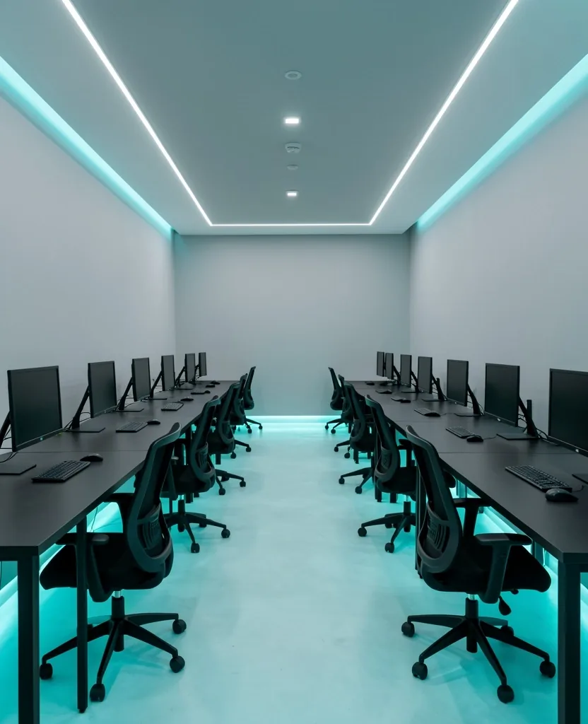 Interior del centro de computación