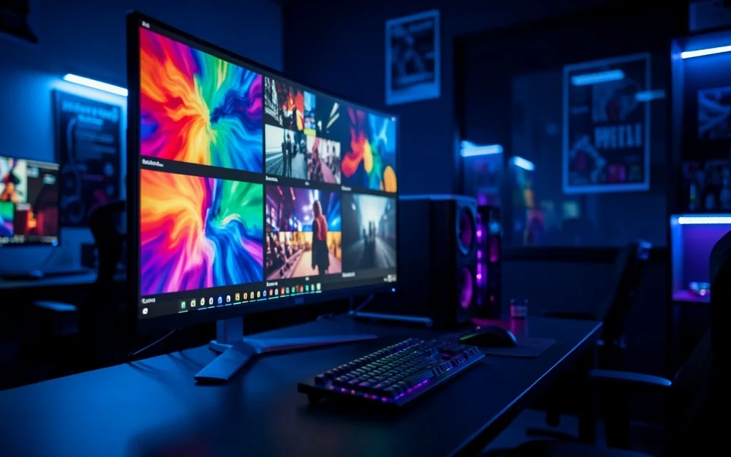 Estación de edición de video y postproducción